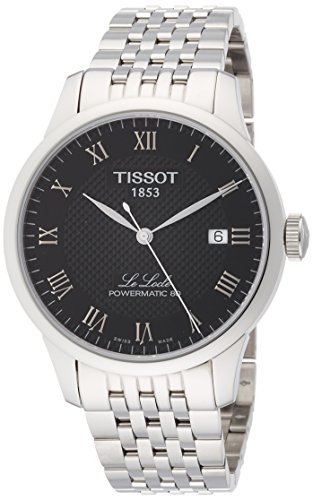 Tissot le locle powermatic 80 automatic black dial mens…