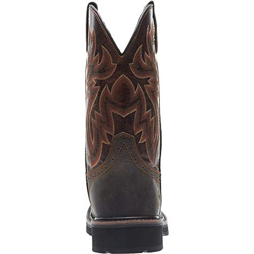 Wolverine Rancher Waterproof Wellington Men 8.5 Dk Brown/Brown