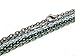 CleverDelights 10 Rolo Chain Necklaces Mix Pack - 24” - Antique Copper, Antique Bronze, Shiny Silver, Gunmetal, Dark Black - 3 x 4 mm Oval Links