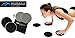 Musalli Good Goods Exercise Sliders Gliding Disc, Dual Side Work Very Smooth on Carpet Or Hardwood Floors, Abdominal and Core Muscle Work Out from Home or Gym, Make Impact on Full Body