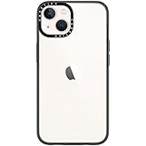 CASETiFY Compact iPhone 14 Case [2X Military Grade Drop Tested / 4ft Drop Protection] - Clear Black