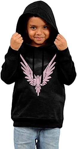 Pink Logan Paul Logo Maverick Kids Hoodie Long Sleeve Sweater Roundneck Soft Warm Children's Cotton Pullovers 2-6T For Boys&amp;Girls