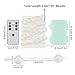 ER CHEN Newest 40 LED Sea Shell,10Ft Long Indoor&Outdoor Waterproof Battery Operated Silver Wire String Lights with Remote&Timer