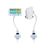 FLEX ON THE GO 360 - UNIVERSAL 2 IN 1 FLEXIBLE ARM CLIP FOR COOL ON THE GO AND SMART PHONES - 360 DEGREE GOOSENECK MOUNT CLIP ROTATES & ADJUST IN ANY ANGLE