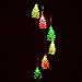 Missbee Solar Wind Chimes Colorful LED Lights - Tree Hanging Pendant Wind Chime Garden Decoration Aeolian Bells for Home Outdoor Yard Landscape Tree Adornment
