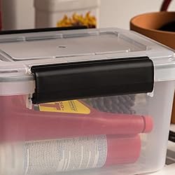 IRIS Quart WEATHERTIGHT Storage Box Clear