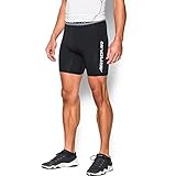 Under Armour Men's CoolSwitch Armour Compression Shorts, Black (001), Large