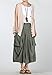 Mordenmiss Women's Casual Harem Pants with Big Pockets L Green