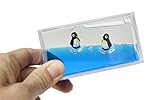 Curious Minds Busy Bags Penguins on a Wave - Moving Water - Sensory, Stress, Fidget Toy