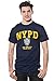Adult Nypd Yellow Printed Tee (Large)