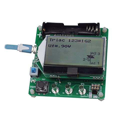 Digital Transistor Tester Diode Triode F C R MOS/PNP/NPN M328 Inductance Capacitance ESR Meter Stevlogs - Thumbnail 6