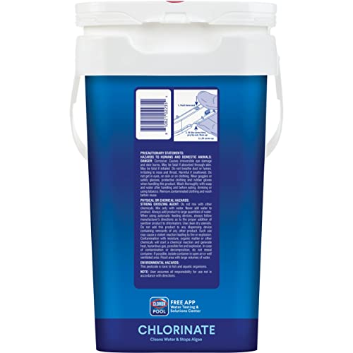 CLOROX Pool&Spa Active99 3” Chlorinating Tablet, Kills Bacteria & Stops