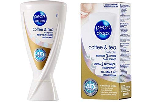 Pearl Drops Toothpaste Coffe and Tea 50ml - //medicalbooks.filipinodoctors.org