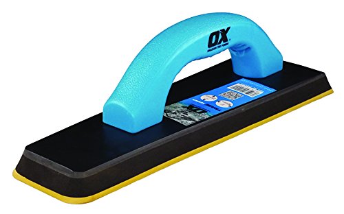 OX Tools 11" x 3" Gum Rubber Grout Float | Tapered