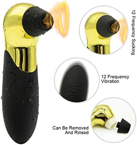 Multiple Speed Clitorial Sucking Toy Six Couples Simulator, Waterproof Vibration Silicone Wand Clitorial Sucking Vibrate Silicone Adullt Toys for Female T-Shirt