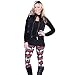 Oksale Women Christmas Elk Casual Fitness Skinny Stretchy Yoga Pants Leggings (M, 1)