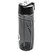 Nike T1 Flow Swoosh Water Bottle (24oz, Anthracite/White)