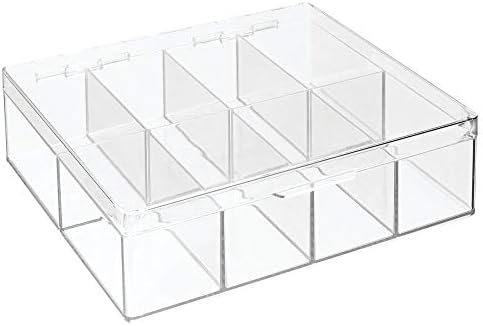 Colorful storage bins for organizing household items, featuring a modern design by mDesign.