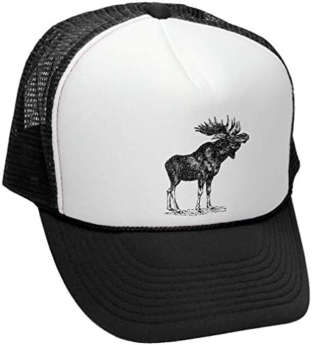 Tees & Tails Evil Eye Trucker Hat Mesh Snapback Retro 90's Black