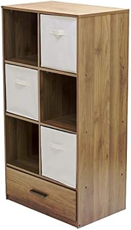 Amazon Com Ebe Design Cubed Shelf Storage Wood Six Cubes With
