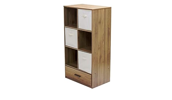 Amazon Com Ebe Design Cubed Shelf Storage Wood Six Cubes With