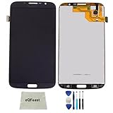 eQFeast LCD Display Touch Screen Digitizer For Samsung Mega 6.3 i9200 i9205 i527 (Blue(Black))