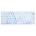MOSISO Silicone Keyboard Cover Protective Skin Compatible with MacBook Pro 13 inch 2017 & 2016 Release A1708 Without Touch Bar, MacBook 12 inch A1534, White Blue Marble