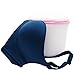 2 Packs Bra Wash Bags Reusable for Lingerie,Yoga Bra,Hosiery,Stocking,Underwear Laundry Bags with Premium Zipper (2, White)