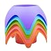 Beach Vacation Accessories, AOMAIS Beach Sand Coasters Drink Cup Holders(MultiColor, 5 Pack)