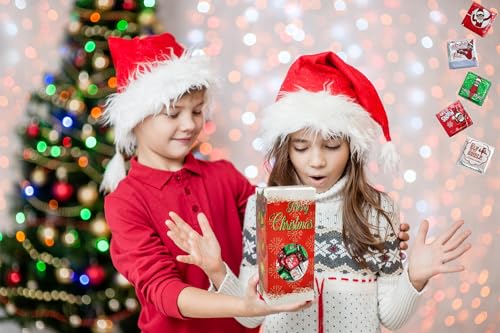 FRUIDLES CHRISTMAS ELF ON THE SHELF, MILK CHOCOLATE, PARTY BAG FILLERS, INDIVIDUALLY WRAPPED FOILS IN GIFT-BOX (2 POUNDS) 2 PACK