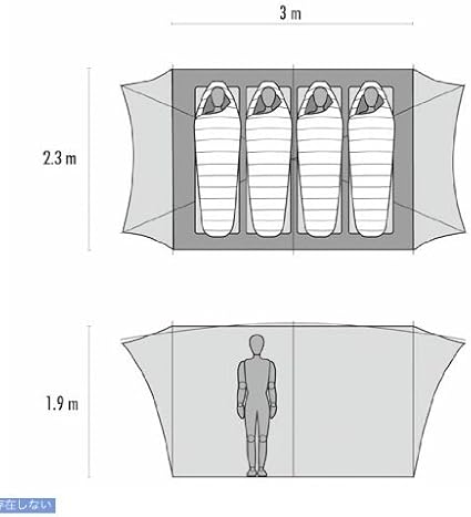 Amazon Msr Backcountry Barn バックカントリーバーン 4 5人用 並行輸入品 エムエスアール Msr テント本体