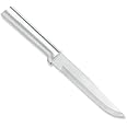 Rada Cutlery Stubby Butcher Knife, Silver Handle