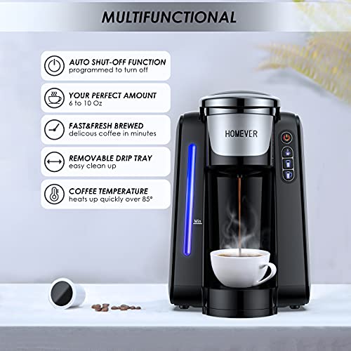 K Cup Coffee Maker, HOMEVER Single Serve Coffee Maker, KCup Pod Coffee