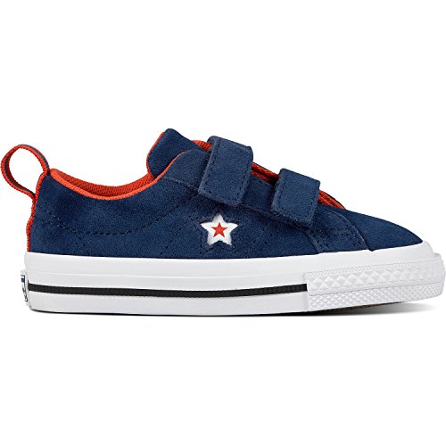 converse navy suede one star