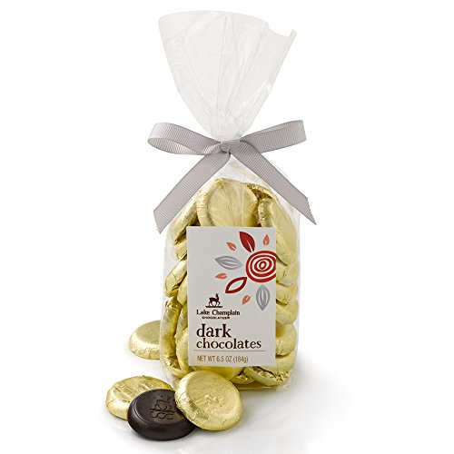 LAKE CHAMPLAIN CHOCOLATES Dark Chocolate Coins, 6.5 OZ