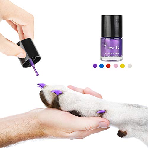 lesotc Dog Nail Polish,Water-Base - Thumbnail 2