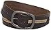 John Varvatos Men's 39mm Centerbar Buckle On A Strap With Canvas Inlay