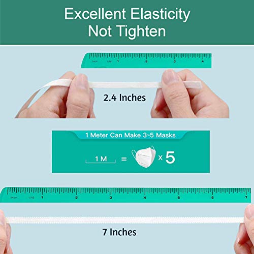 Nose Bridge for Mask, 100 Aluminum Strip Nose Bridge Wire with 32 Yard