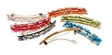 France Luxe Classic Rectangle Barrette - Mantilla