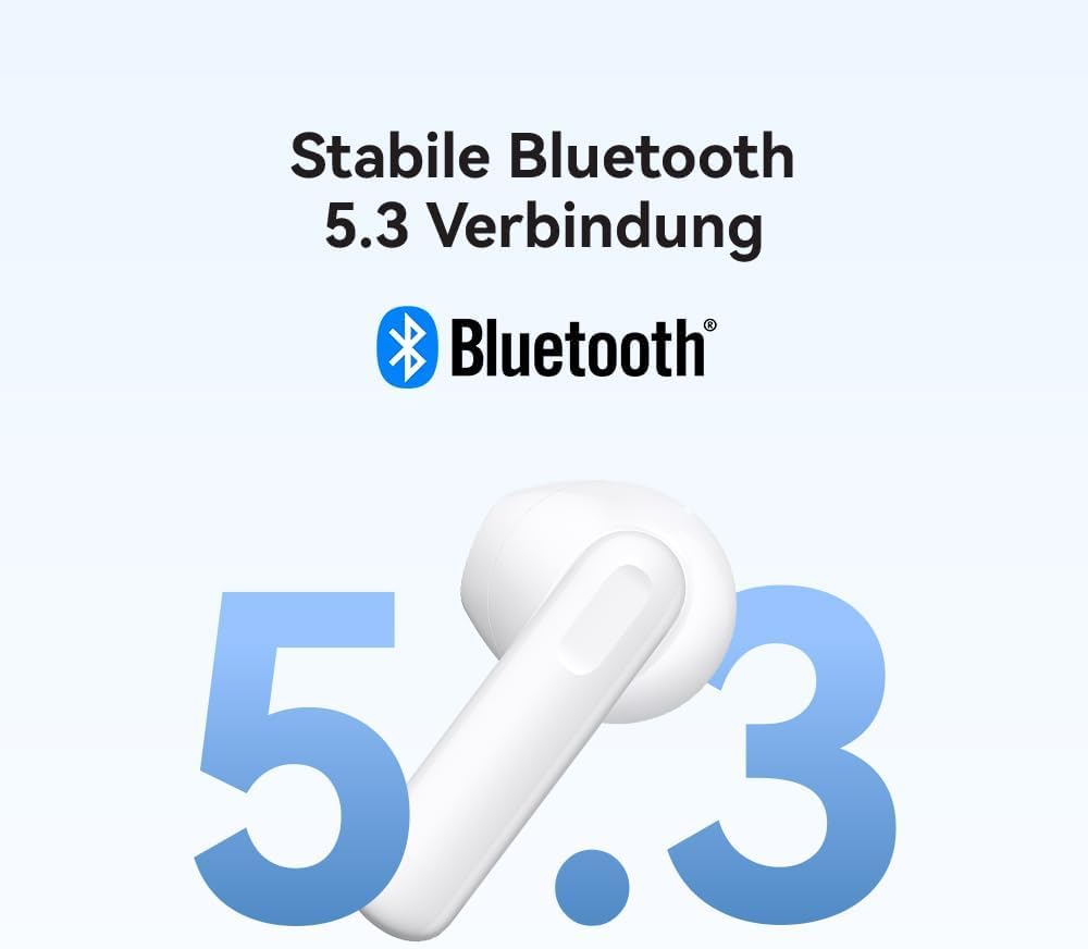 HUAWEI FreeBuds SE 2 Kabellos Kopfhörer, Bis zu 40 Stunden Akkulaufzeit, Leicht und komfortabel, Ausgewogener Klang, Wasserdichtigkeit, keramisch weiß 8