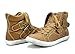 DREAM PAIRS NY-33 Women's Fashion Studded Double Strap Buckles High Top Casual Sneakers Shoes New
