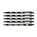 NFL 5-Pack Retractable Click Pens- Great Stocking Suffers and Party Favors