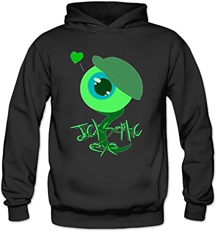 JaHa Women's JackSepticEye Logo Hoodies Sweatshirt Black