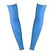 Elixir Arm Cooler Cooling Sleeves UV Protective Compression Arm Sleeves, 1 Pair, Light Blue