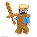 LEGO Minecraft MiniFigure - Steve (with Pearl Gold Helmet, Armor and Legs) 21127