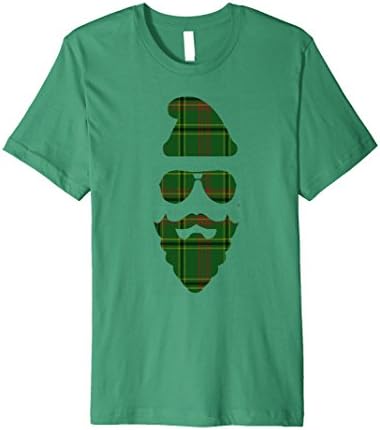 Hipster Kringle Shirt (Green Flannel Print)