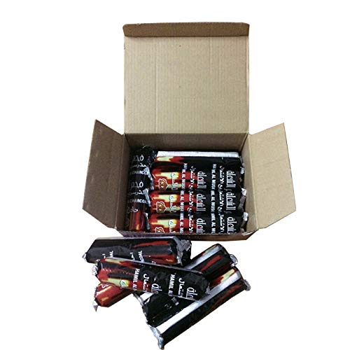 Shisha Charcoal for Shisha Tobacco Good Quality Hookah (33mm, Round) (33mm, Round Shaped)