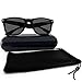 Designer Style Sunglasses - Polarized Uv Protection - Made From Custom Impact Resistant Material - Maximum Clarity and Color for Fishing, Sports and Running