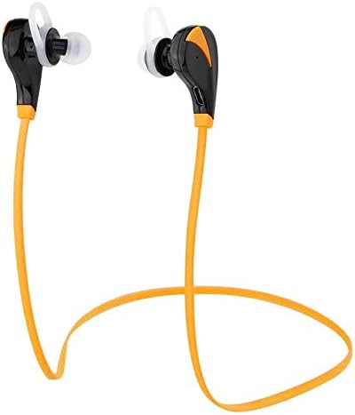 Bluetooth Wireless Headphones - Sweat Proof Earbuds Bluetooth 4.1 Headset with Built-in Microphone, Crystal Clear Sound & Noise Cancellation -Orange- by Arche Tech