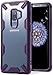 Ringke Fusion-X Compatible with Galaxy S9 Plus Case Transparent Military Drop Tested Defense Hard PC Back TPU Bumper Resistant Protection Cover for Galaxy S 9 Plus (2018) - Lilac Purple